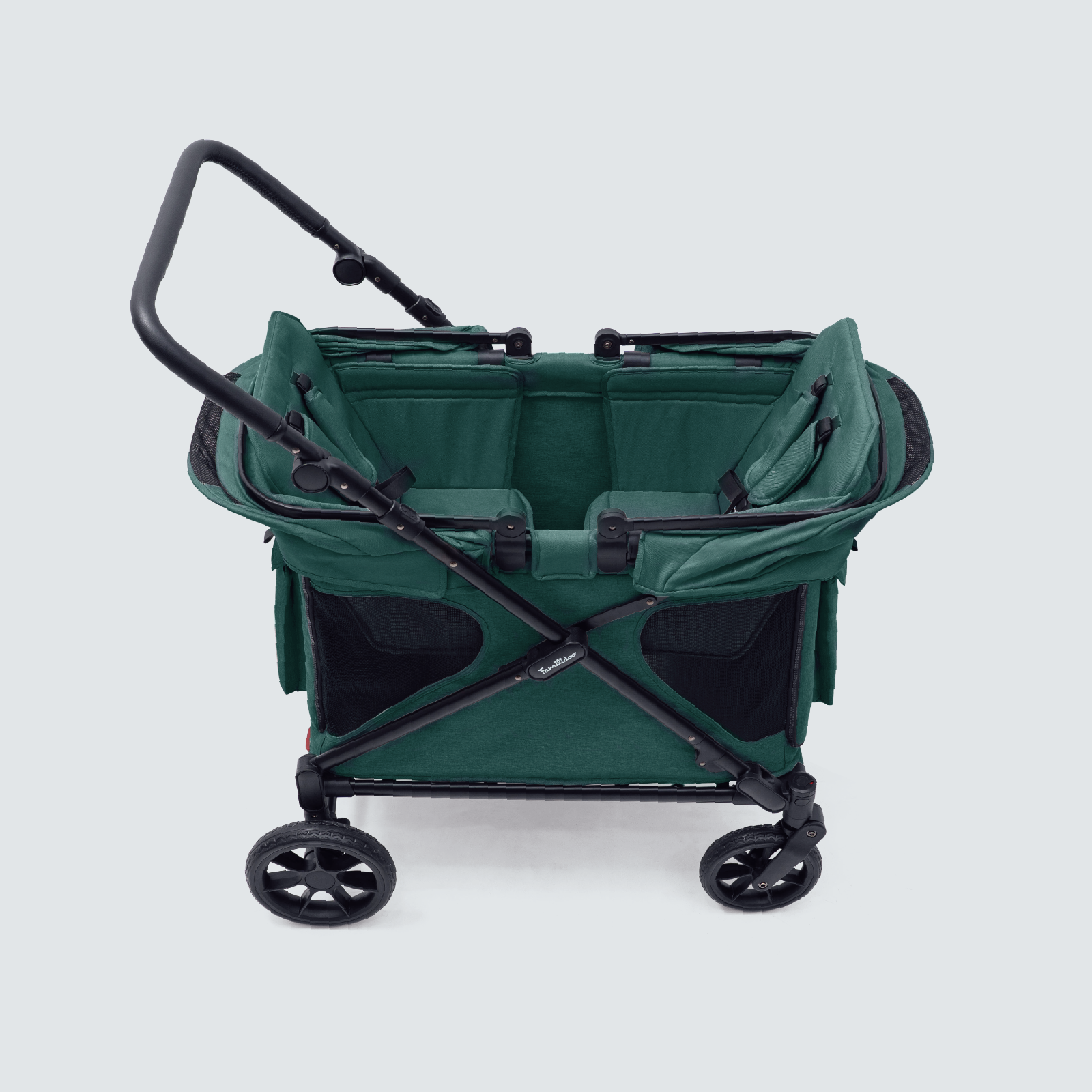 stroller that turns into wagon Familidoo Q2 Multi-Use Kids Wagon Stroller – Foldable, Lightweight &  All-Terrain for Kids & Pets – 5-Point Safety Harness, Rain Cover & Compact  Travel