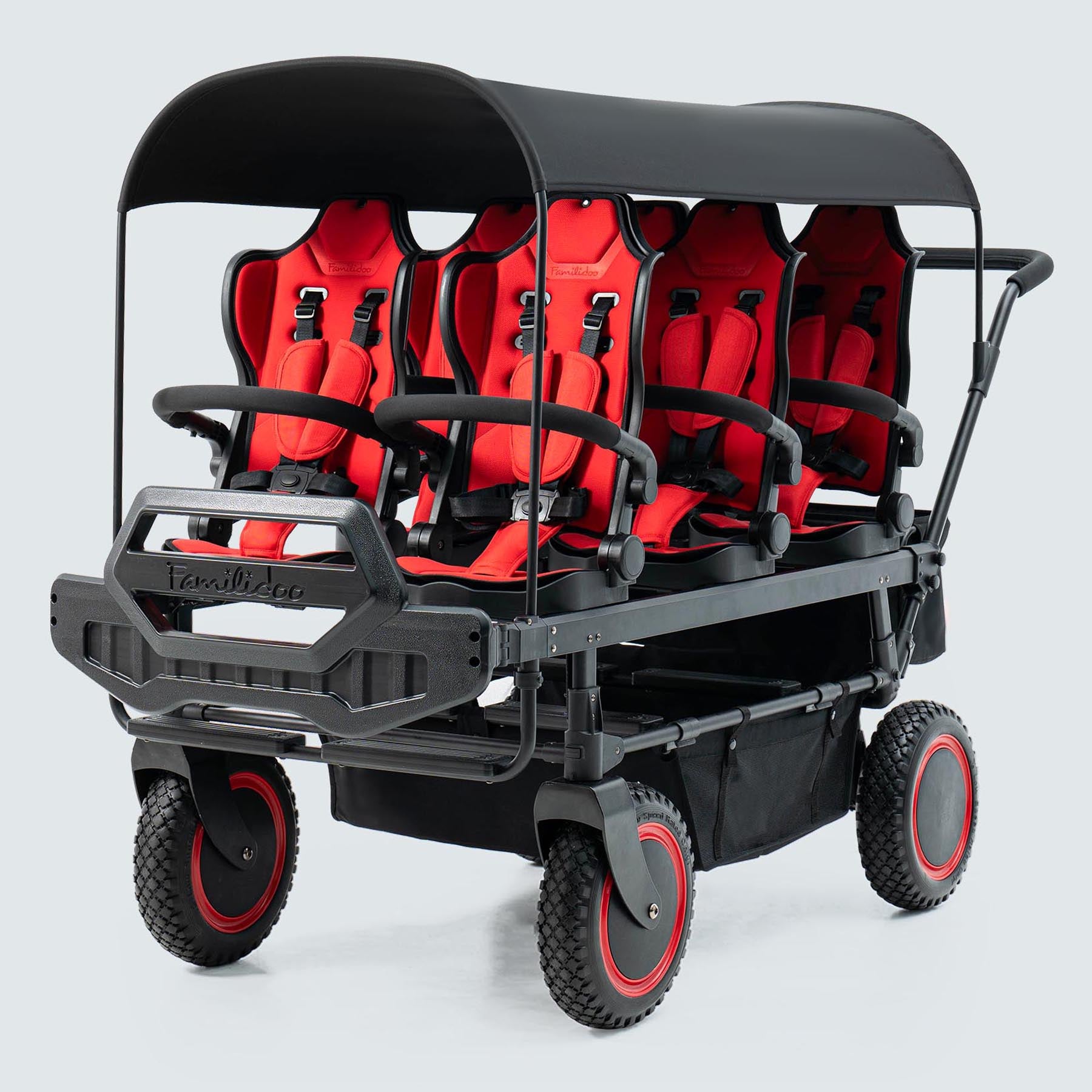 6 seat stroller wagon P6 6-Seat Stroller – Familidoo Products Corp