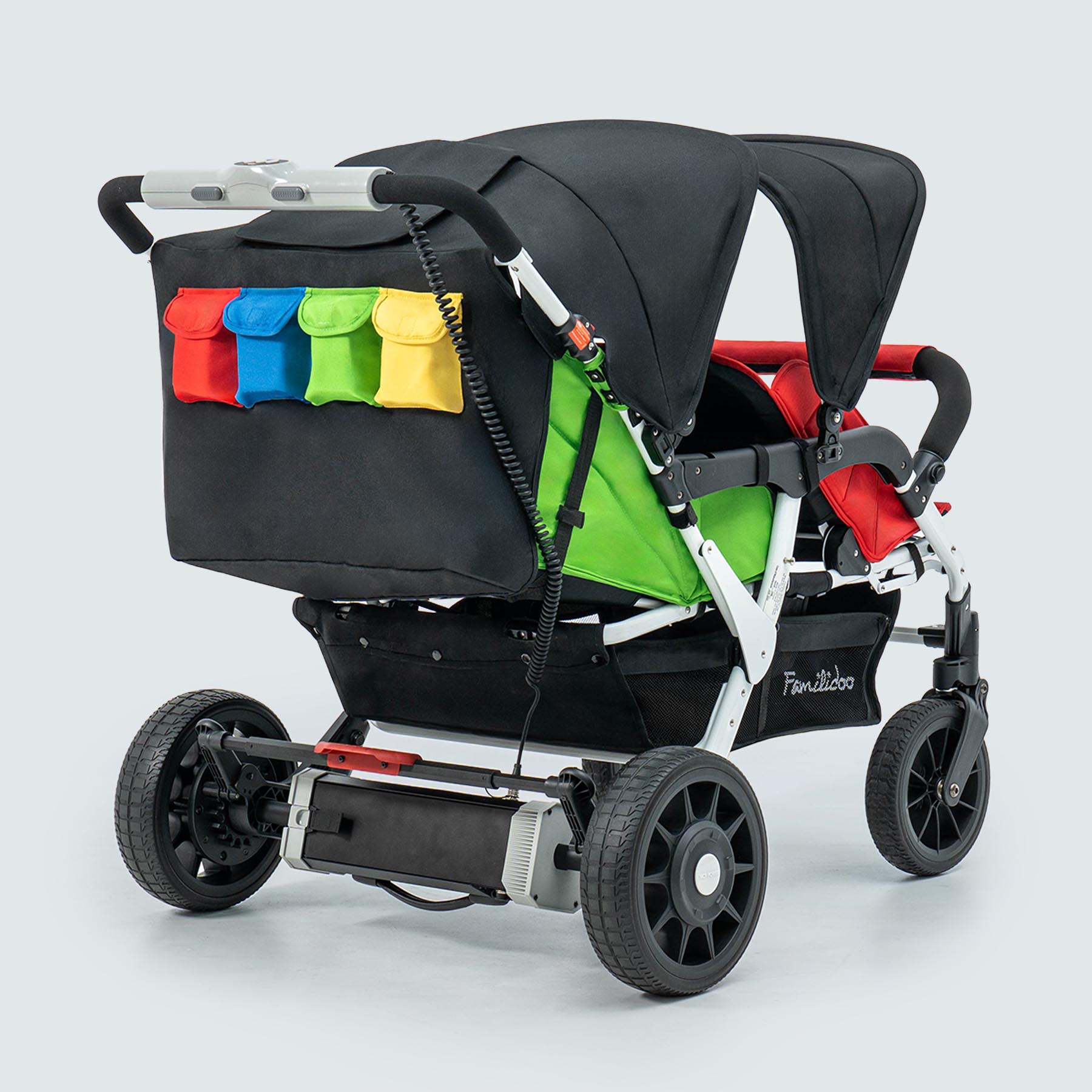 H4E 4-Seat E-Stroller – Familidoo - Main Image