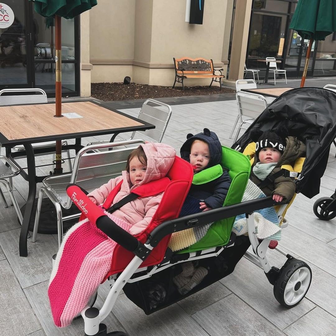 How the Triple Pushchair with Electric Assist Stroller is Perfect for Parents of Triplets