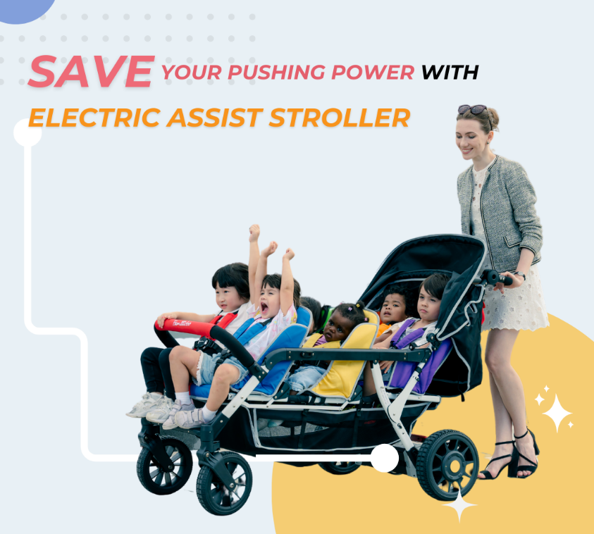 Next-Gen Innovation: Electric Assist Stroller for Easy Mobility