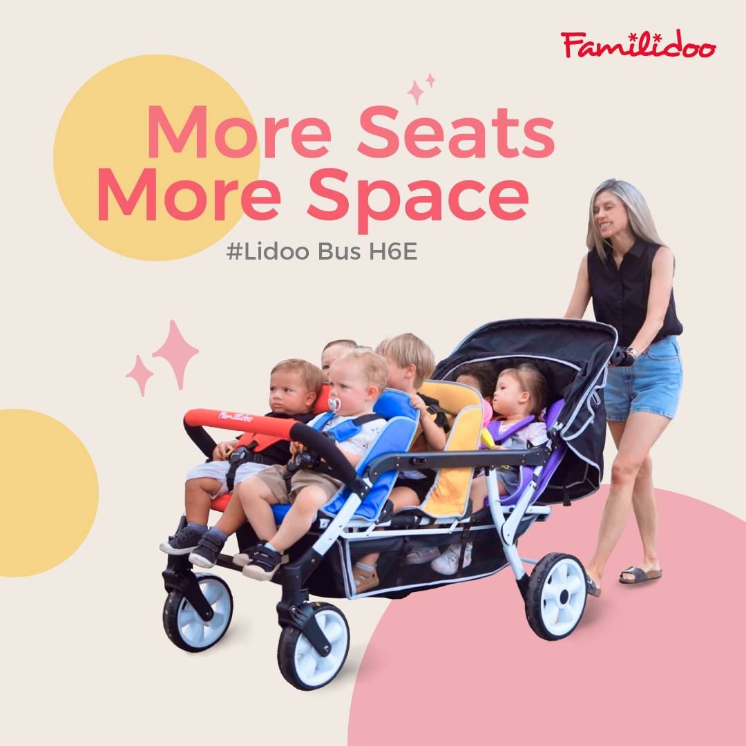 Multi-Seat-Stroller Familidoo