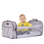 Portable Travel Diaper Bag and Baby Cot | 2 in 1 Design Familidoo