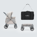 Q1 Wagon Stroller with Travel Bag | Ash Rose