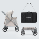 Q1 Wagon Stroller with Travel Bag | Ash Rose