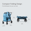Q2 Stroller Wagon | Denim Blue