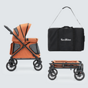 Q1 Wagon Stroller with Travel Bag | Burnt Orange