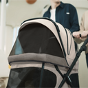 Q1 2.0 Stroller Wagon | Ash Rose, Included Rain Cover And Travel Bag