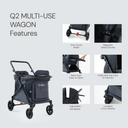 Q2 Stroller Wagon | Charcoal Gray