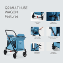 Q2 Stroller Wagon | Denim Blue