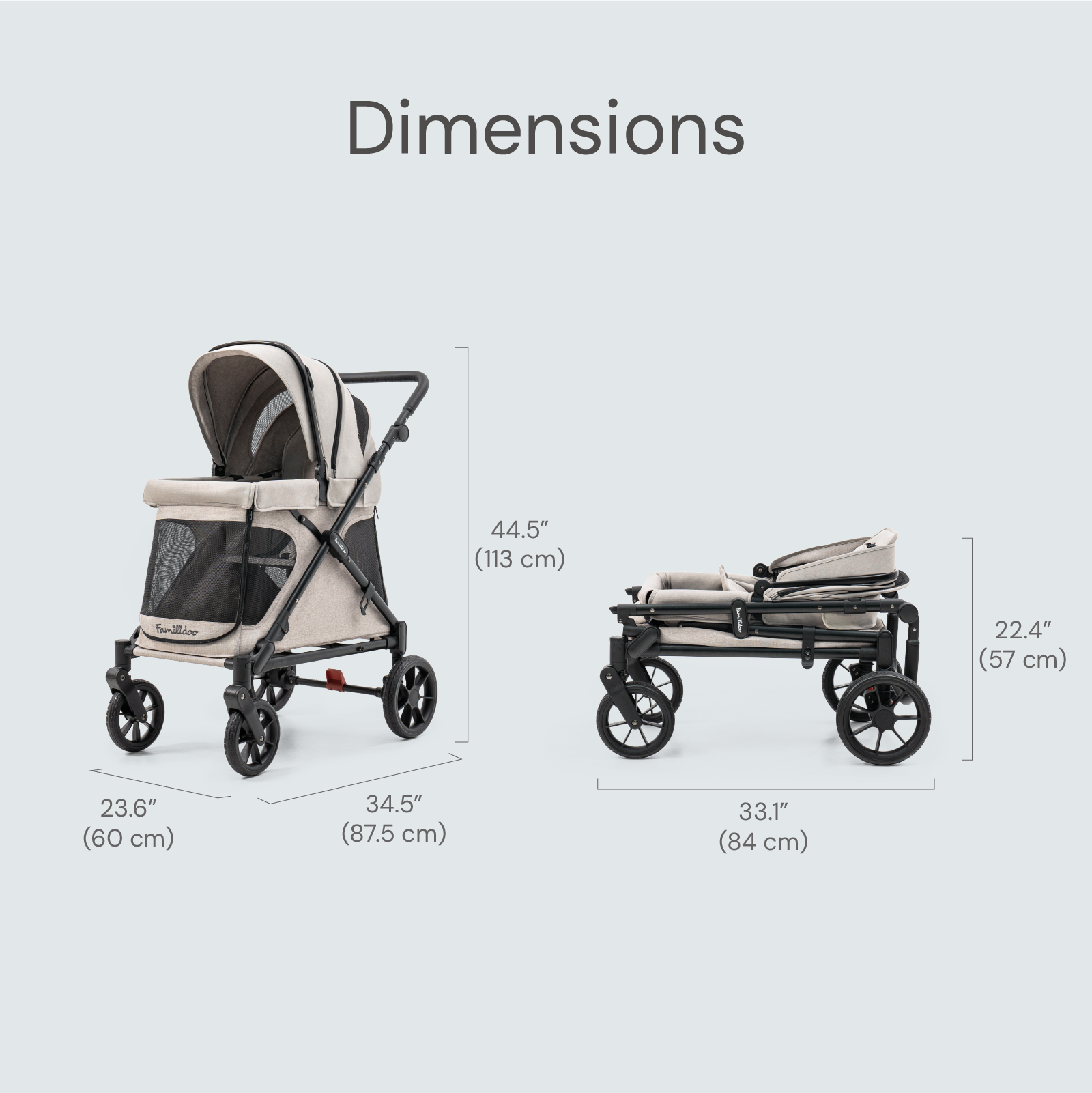 familidoo stroller wagon Q1 Wagon Stroller