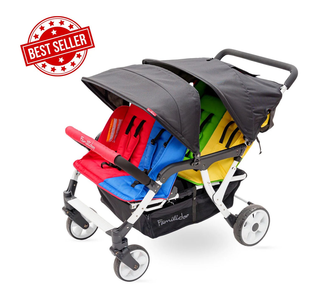 Graco Double Stroller Familidoo H3E Triple Stroller Reclining