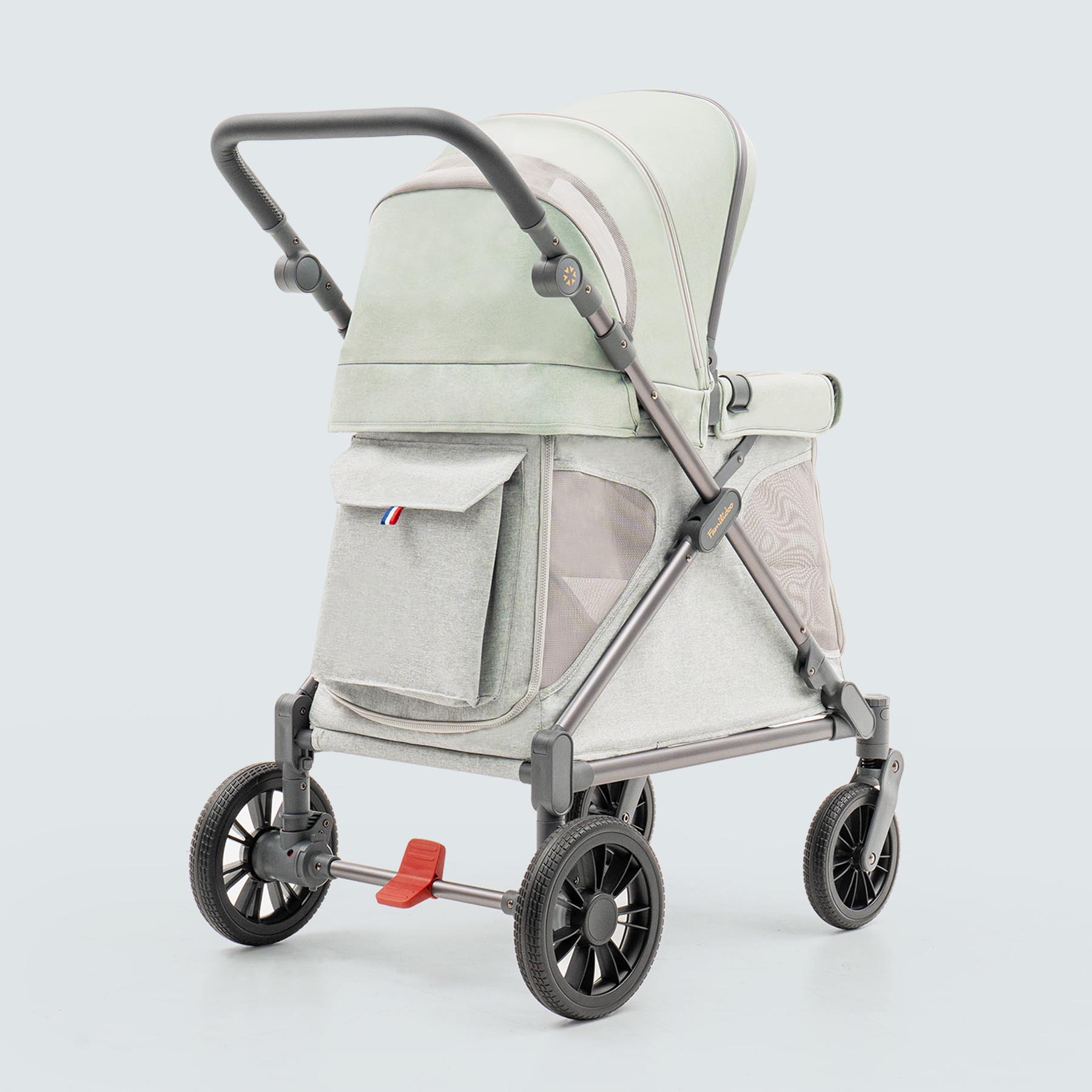 Q1 Wagon Stroller – Foldable All-Terrain Stroller Wagon for Toddlers, Baby & Kids with Canopy – Familidoo Products Corp