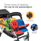 H6E 6-Seater Stroller